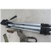 Image 2 : Ammo Belt, Climbing Safety Gear, and Photo Tripod