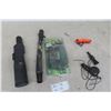 Image 1 : Bushnell 18-36 x 50mm Spotting Scope w/ Bull Elk and Duck Calls and Gerber Flint Fire Starter