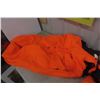 Image 4 : Hunting Orange Gear, Vest, Toques, and Insulated Bib Pants