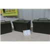 Image 1 : 3x Metal Military Style Ammo Cases
