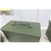 Image 5 : 3x Metal Military Style Ammo Cases