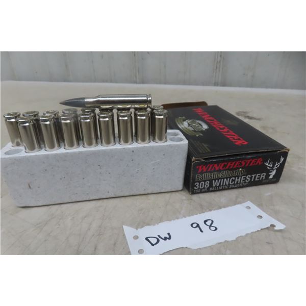 308 Winchester Ammo, 18 Rounds. *A valid PAL is required at pickup for ammunition.*