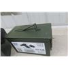 Image 3 : 2x Ammo Cases 1) Metal, 1) Plastic