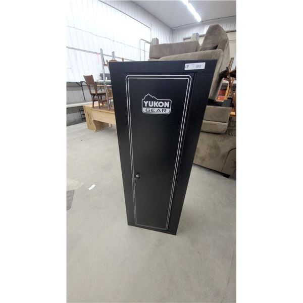 Yukon Gear Steel Gun Cabinet with Key Lock, 58"×18"×21"