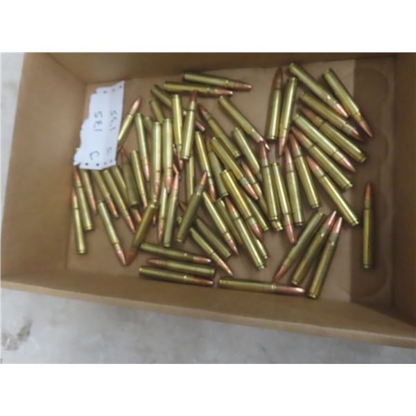 9.3×62 Ammo, Approx 53 Rounds, Reloads — Use at Own Risk