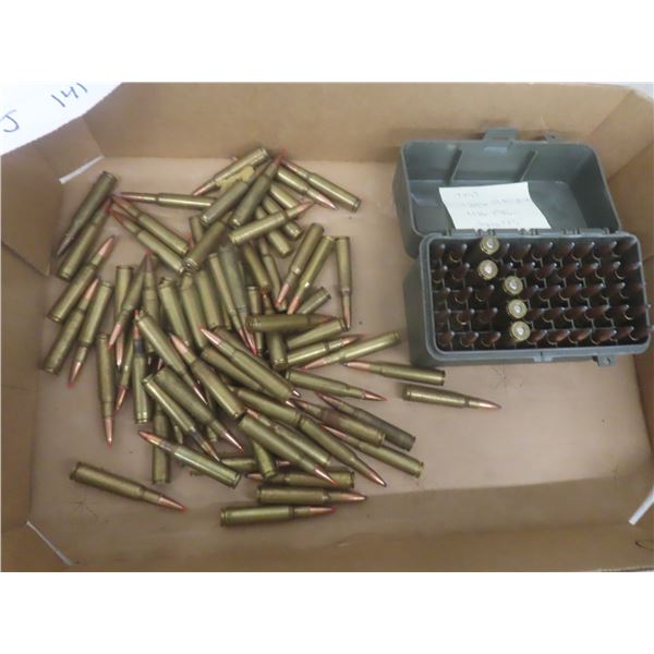 7×57 Ammo, 125 Rounds, Reloads — Use at Own Risk