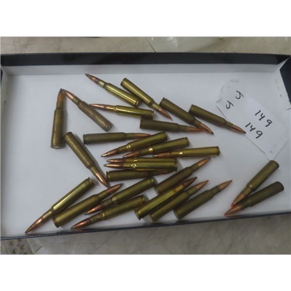 7mm Mauser Ammo, 26 Rounds — Use at Own Risk