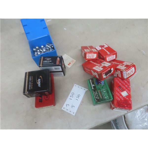 Reload Bullets: 6.5×55 and 9.3mm, Partial - Not All Full