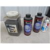 Image 1 : Reloading Powder, 3 Containers 1/2 Full and 1 Mixed Jug Full