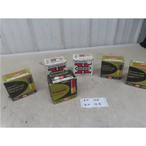 12 Gauge 2¾" and 3" Ammo, 150 Rounds