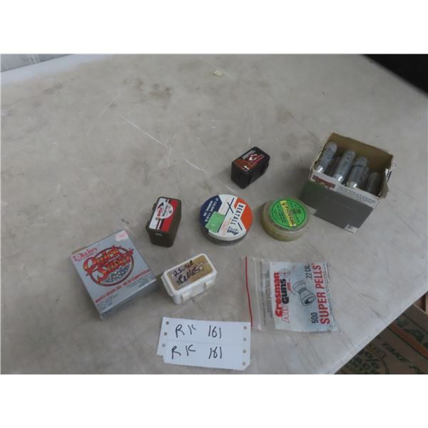 Pellets, BBs and Air Cartridges