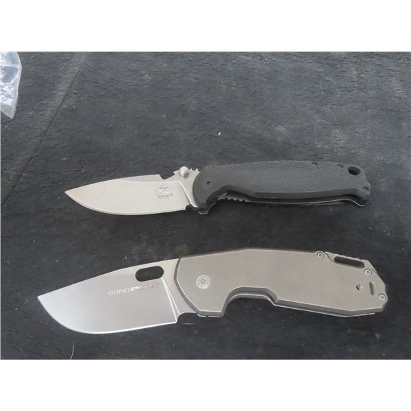 Odino Viper VOX Folding Knife 7" and Niolox DPX Folding Knife 7½"