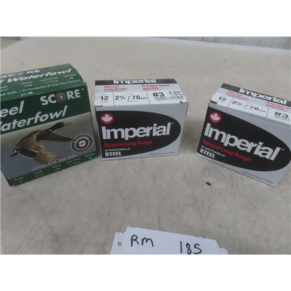 12 Gauge 2¾" Shotgun Ammo, 55 Rounds