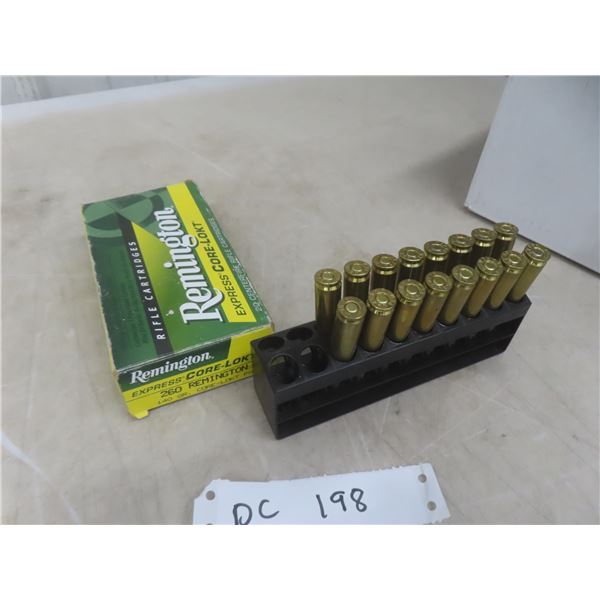 Remington .260 Ammo, Approx 16 Rounds