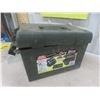 Image 2 : Ammo Box, Cleaning Patches and Solvents, Hodgdon CFE 223 Reloading Powder ¾ Full
