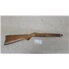Image 1 : Long Rifle Wooden Stock with Rubber Butt Pad
