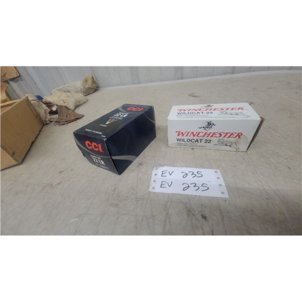 CCI Quiet-22 and Winchester Wildcat 22 Long Rifle Rimfire Ammunition, 1000 Rounds. *A valid PAL is
