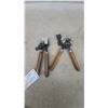 Image 2 : Vintage Lead Casting Tools, Ladles, Dippers, Hand-Held Bullet Molds with Wooden Handles, and More