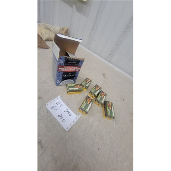 Federal Champion .22 Long Rifle 525-Round Value Pack and Remington Yellow Jacket .22 Ammo 850