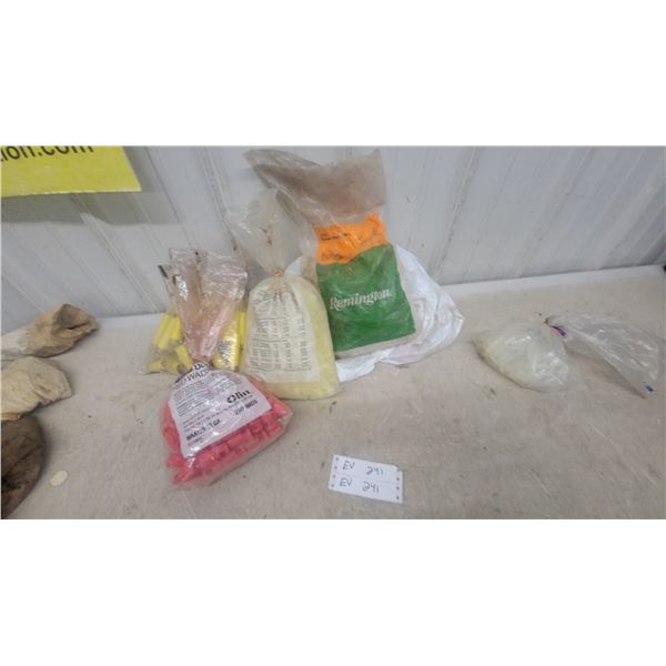 Winchester AA Red Wads, Remington Power Piston Wads, 12 Gauge Shotgun Reloading Components and