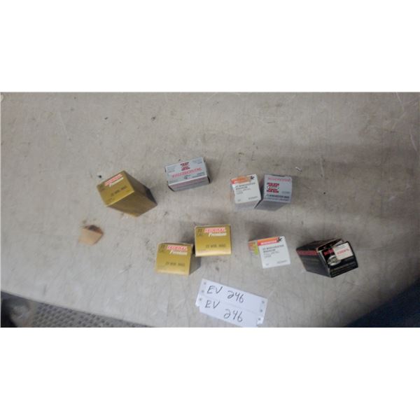 Federal Premium .22 Winchester Magnum Rimfire and Winchester Super-X .22 Long Rifle Ammunition