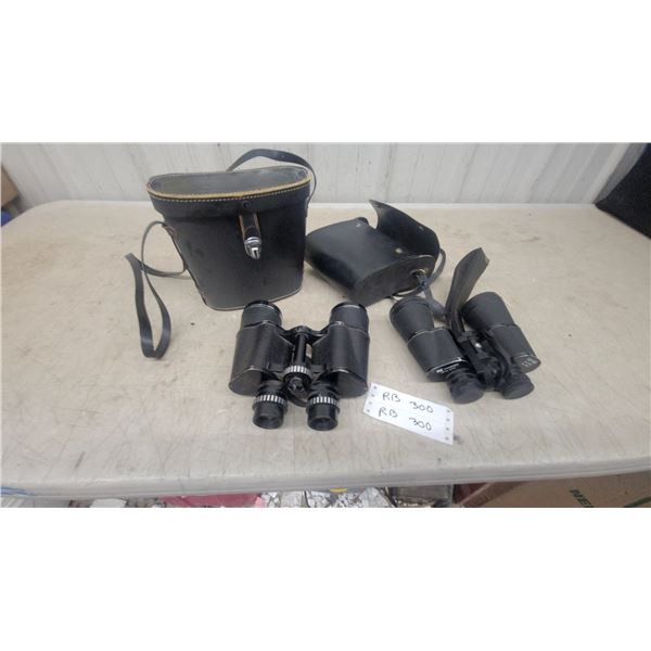 7 x 50, and 10 x 50, Binoculars with Cases