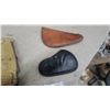 Image 5 : Tooled Leather Western Holster Rig with Cartridge Belt and Two Pistol Cases