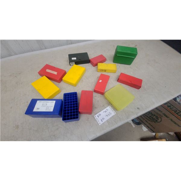 Plastic Ammunition Storage Boxes in Assorted Colors and Sizes and More. *A valid PAL is required at