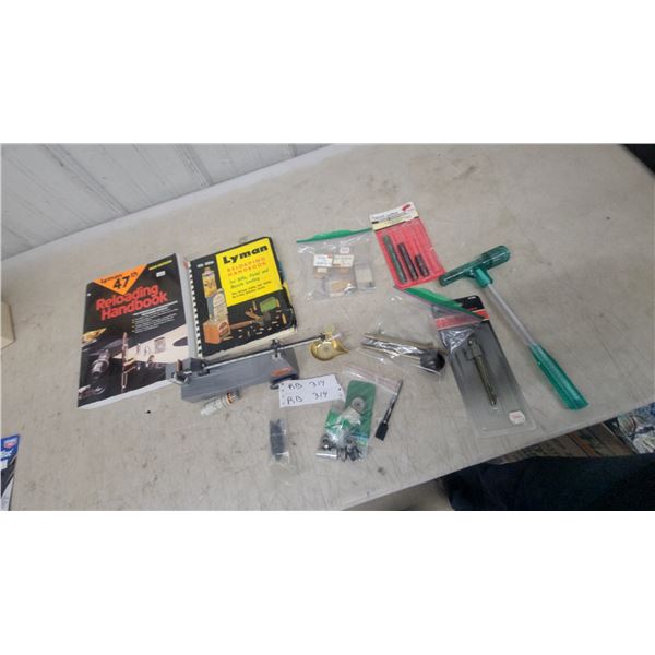Lyman 47th and 45th Edition Reloading Handbooks, Ohaus 505 Powder Scale, and More Reloading Related