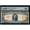 Image 1 : 1922 $20 Gold Certificate PMG 64EPQ