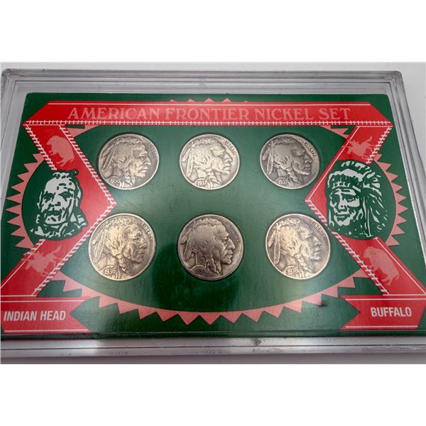 American Frontier Nickel Set