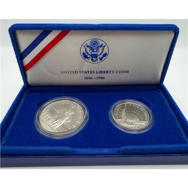 1986 U.S Silver Liberty Coins