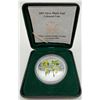 Image 1 : 2003 Maple Leaf colored Silver Coin