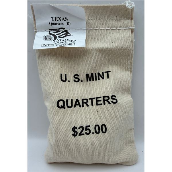 U.S Mint State Quarters - Texas - $25