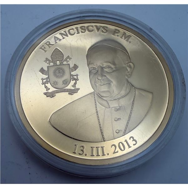 Pope Francis 2013 Inauguration Coin