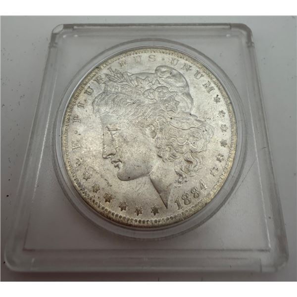 1884 Morgan Silver Dollar "o"