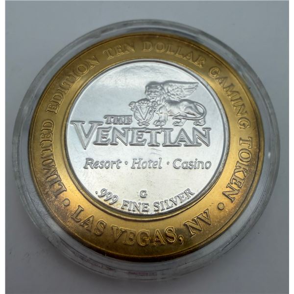 Silver Strike Casino Coins - The Venetian