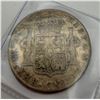 Image 2 : 1802 Spanish Colonial 8 Reales Silver Coin