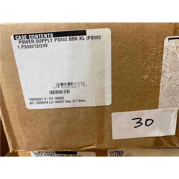 SCHLAGE PS 902 POWER SUPPLY WITH BATTERIES