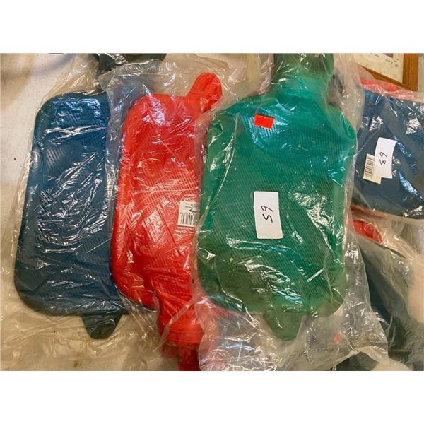 3 HOT WATER BOTTLES