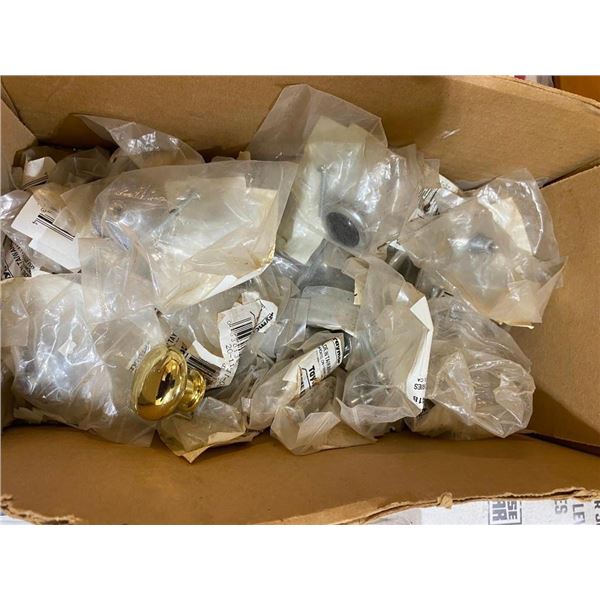 BOX LOT OF CABINET KNOBS