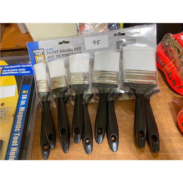10-PIECE PAINT BRUSH SET