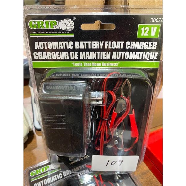 AUTOMATIC BATTERY FLOAT CHARGER