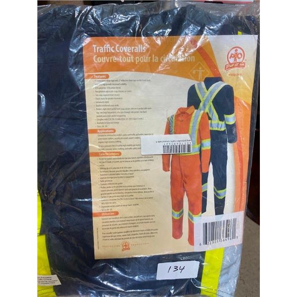SIZE 42 REFLECTIVE OVERALLS