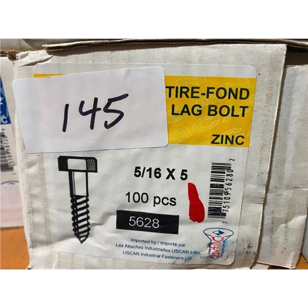 100 LAG BOLTS