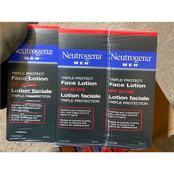 12 BOXES OF NEUTROGINA FACE LOTION