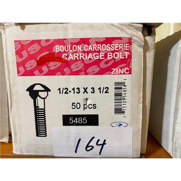 50 CARRIAGE BOLTS