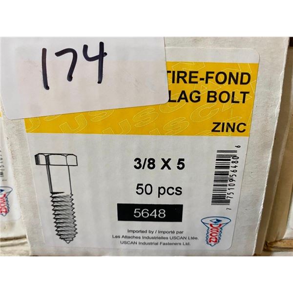 50 LAG BOLTS