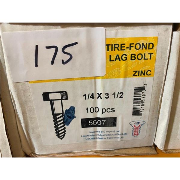 100 LAG BOLTS