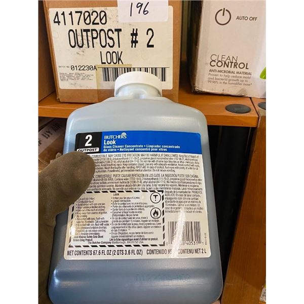 3 BOTTLES OF GLASS CLEANER